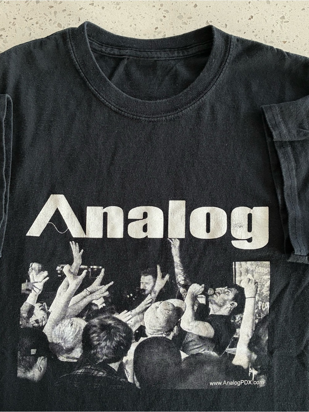 A2 - ANALOG PDX PORTLAND OREGON DRD RECORDS T SHIRT